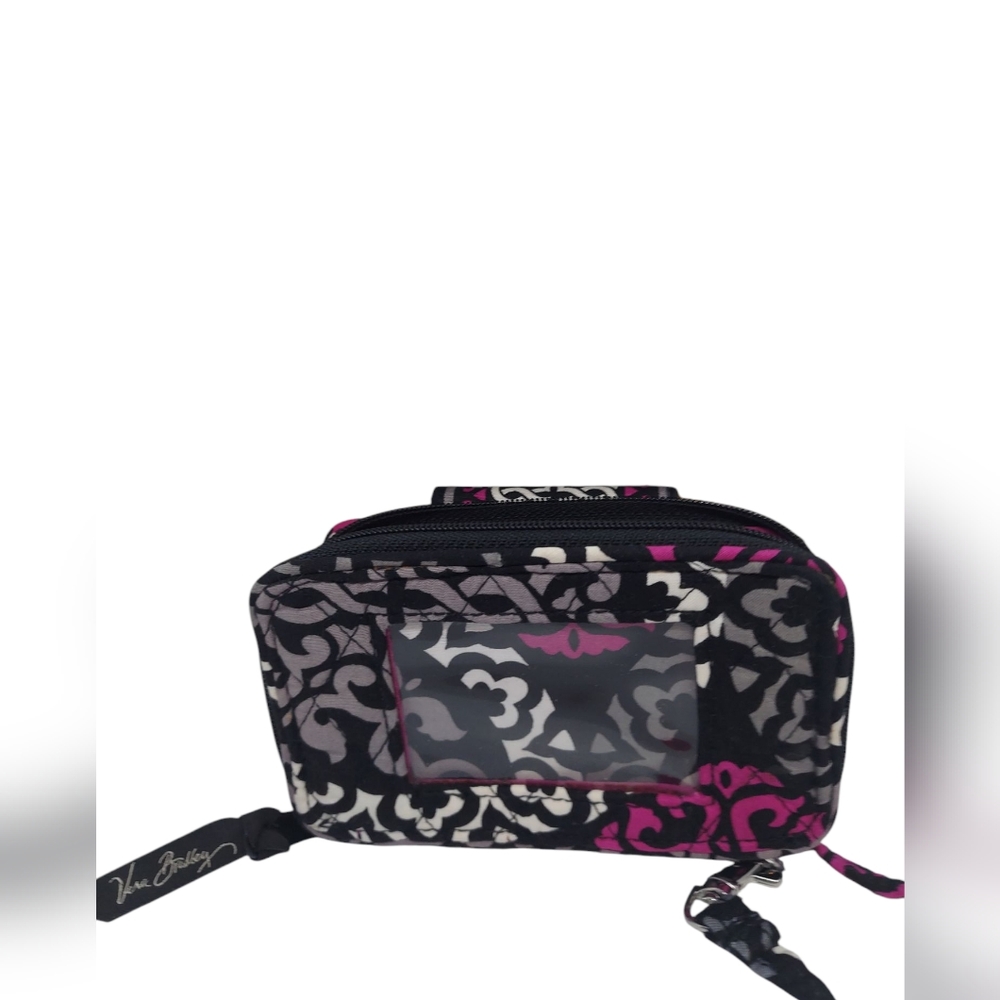 Vera Bradley Small Wristlet Wallet Black/White